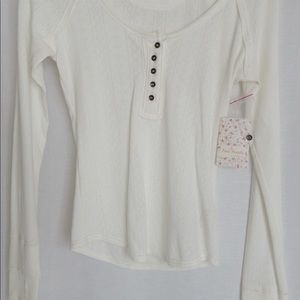 Free people white shirt